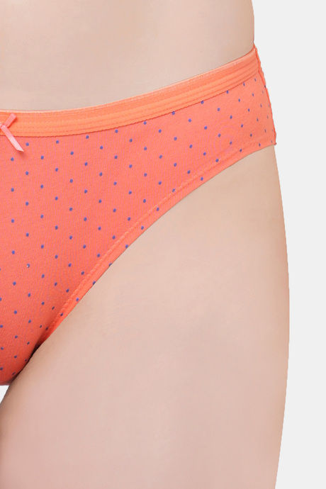 Soie Medium Rise Half Coverage Bikini Panty (Pack of 6) - Multicolor — image 13